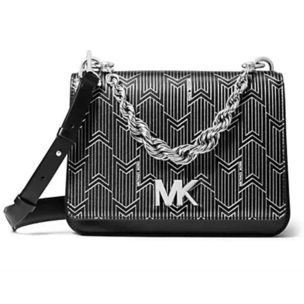 ⭐️⭐️2X HOST PICK⭐️⭐️ 100% Authentic Michael Kors Leather Mott Shoulder
